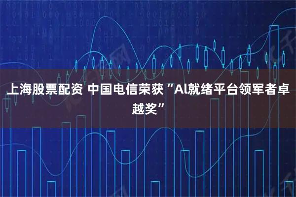 上海股票配资 中国电信荣获“Al就绪平台领军者卓越奖”